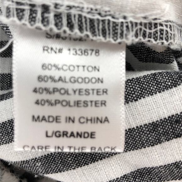 LOVE TREE tie front paper bag shorts - Picture 4 of 6